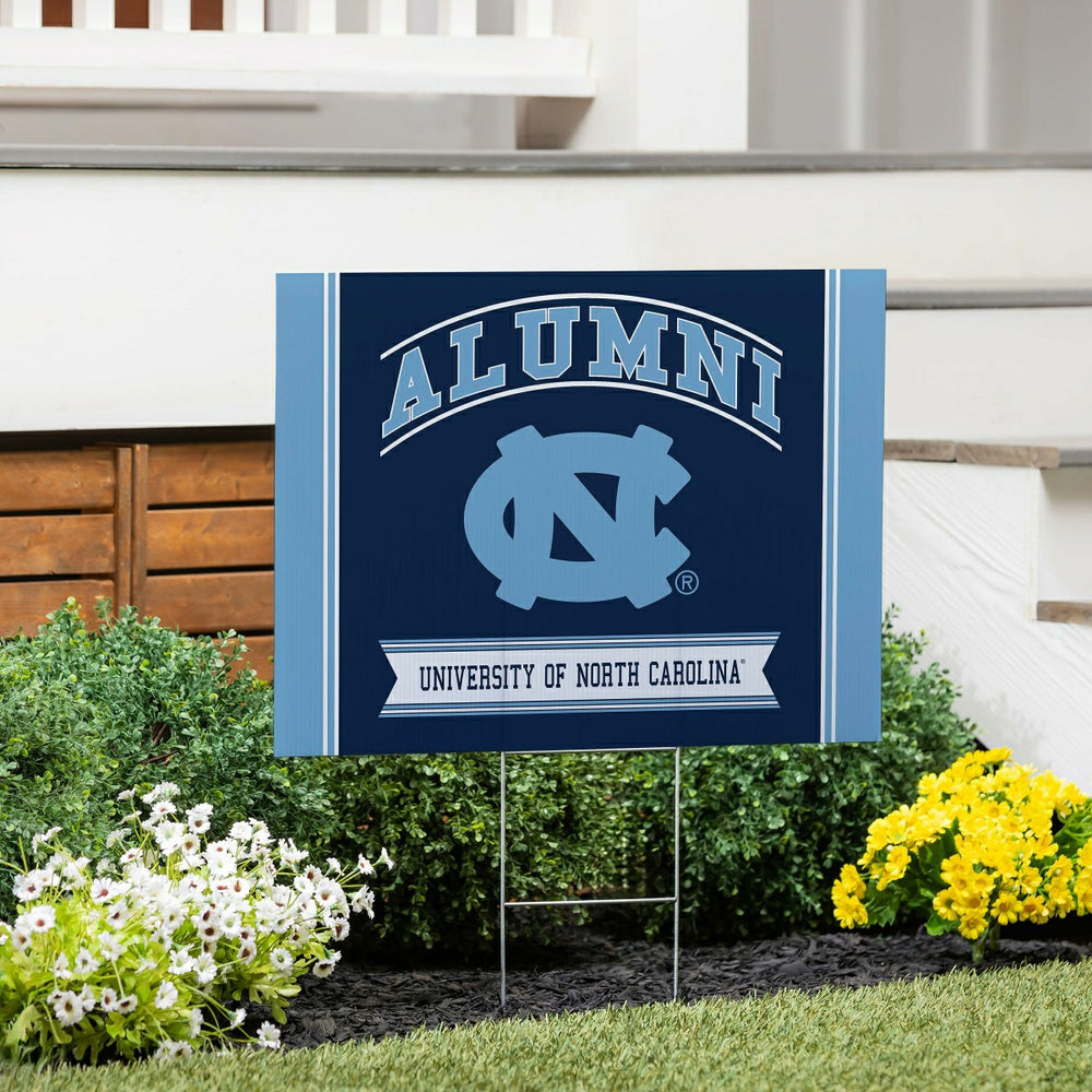 University of North Carolina Coroplast Yard Sign Alumni - Collegiate Home