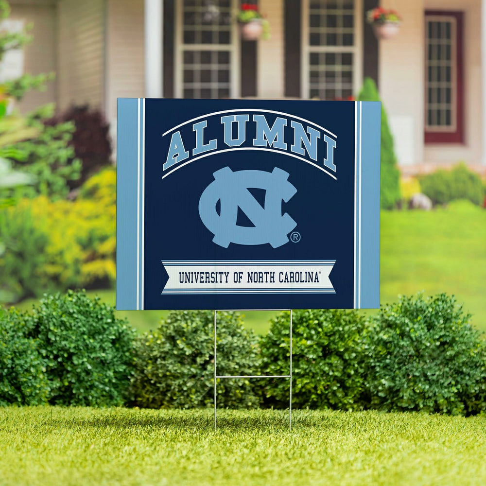 University of North Carolina Coroplast Yard Sign Alumni - Collegiate Home