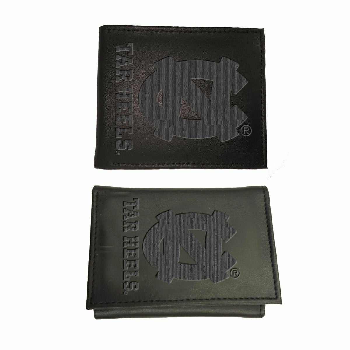 University of North Carolina, Bi-Fold and Tri-Fold Wallet Gift Set, Bl - Collegiate Home