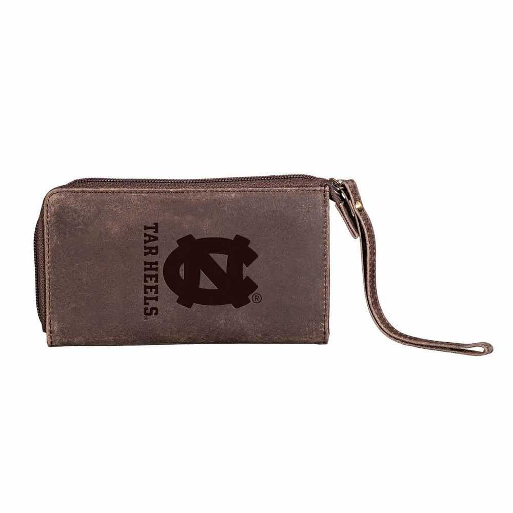 Wristlet Wallet, Brown, University of North Carolina - Collegiate Home