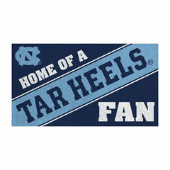 University of North Carolina, PVC Mat COLOR, Home of a Fan - Collegiate