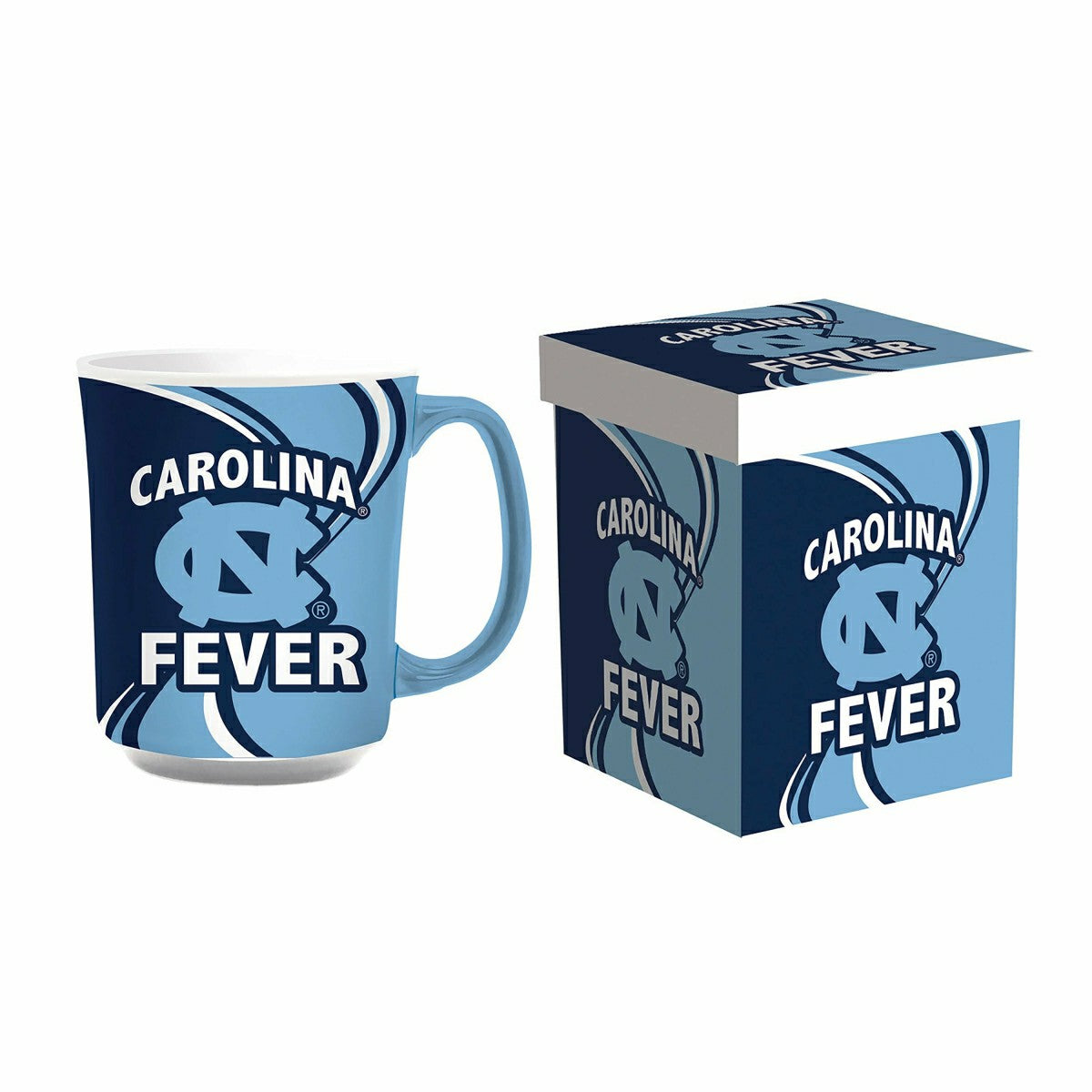 University of North Carolina, 14oz Ceramic Cup of Awesome with Matchin - Collegiate Home