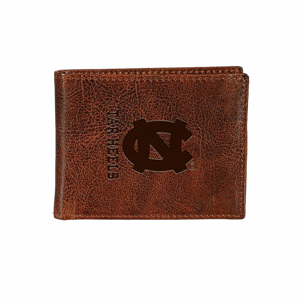 University of North Carolina, Embossed 100% Genuine Tumbled Leather Pa - Collegiate Home