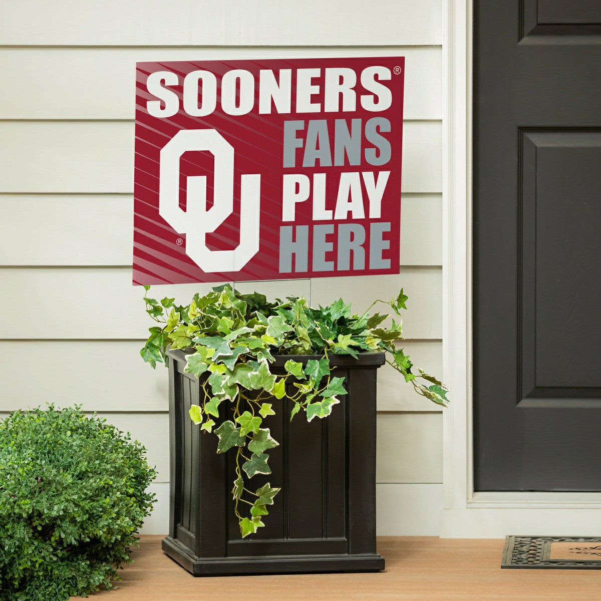 University of Oklahoma Coroplast Yard Sign "Fans Play Here" - Collegiate Home