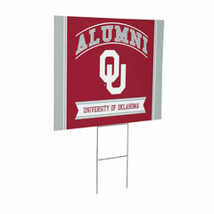 University of Oklahoma Coroplast Yard Sign Alumni - Collegiate Home