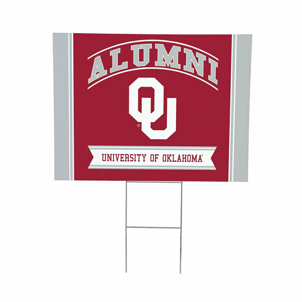 University of Oklahoma Coroplast Yard Sign Alumni - Collegiate Home