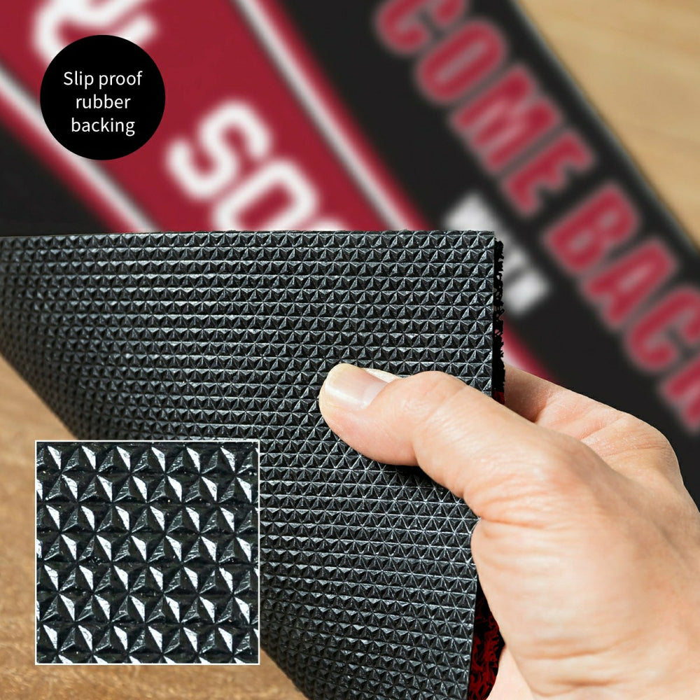 28" x 16" PVC Trapper Mat, Come Back with Tickets, University of Oklah - Collegiate