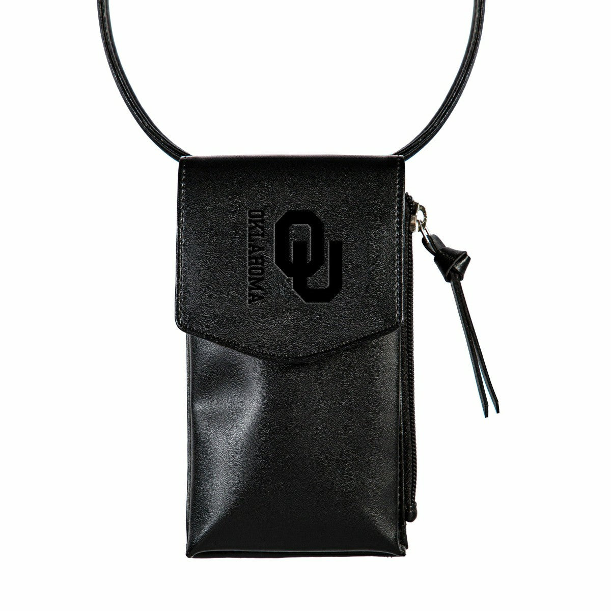 University of Oklahoma, Cross Body Wallet, Black - Collegiate Home