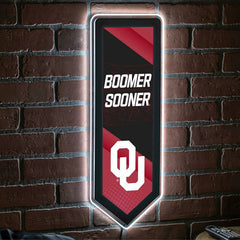 LED Wall Decor, Pennant, University of Oklahoma - Collegiate Home