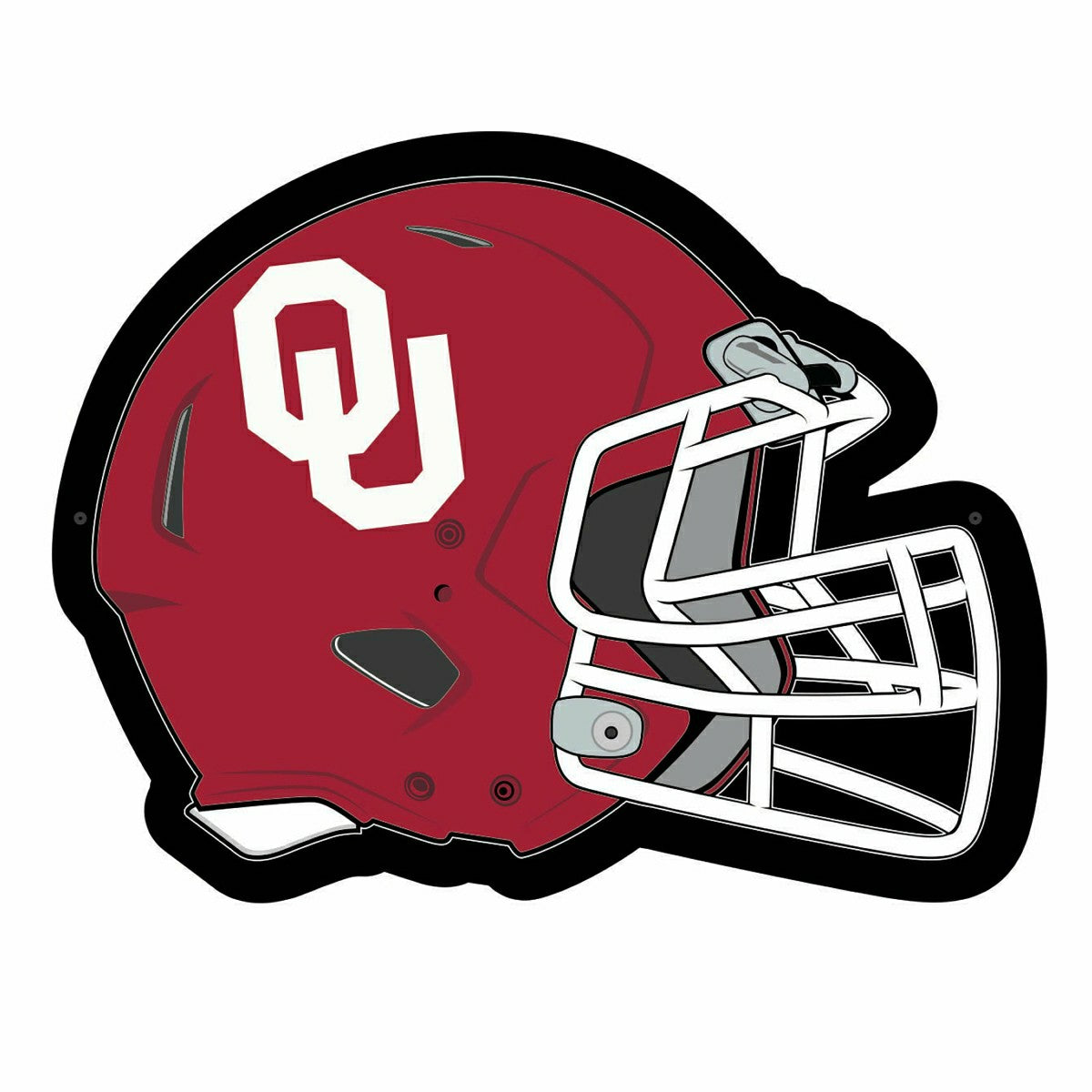 LED Wall Decor, Helmet, University of Oklahoma - Collegiate Home