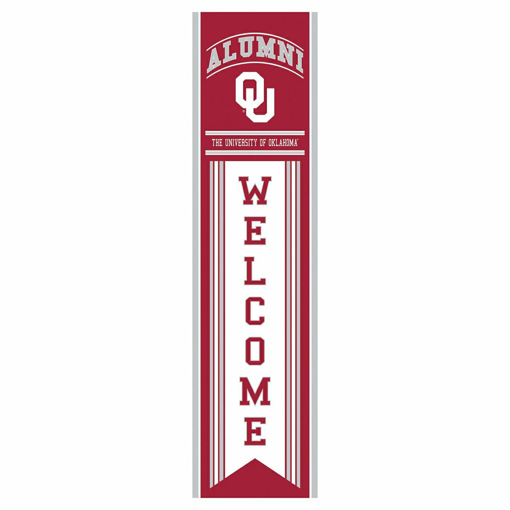 University of Oklahoma Alumni Single Sided Large Leaner, 46" - Collegiate Home