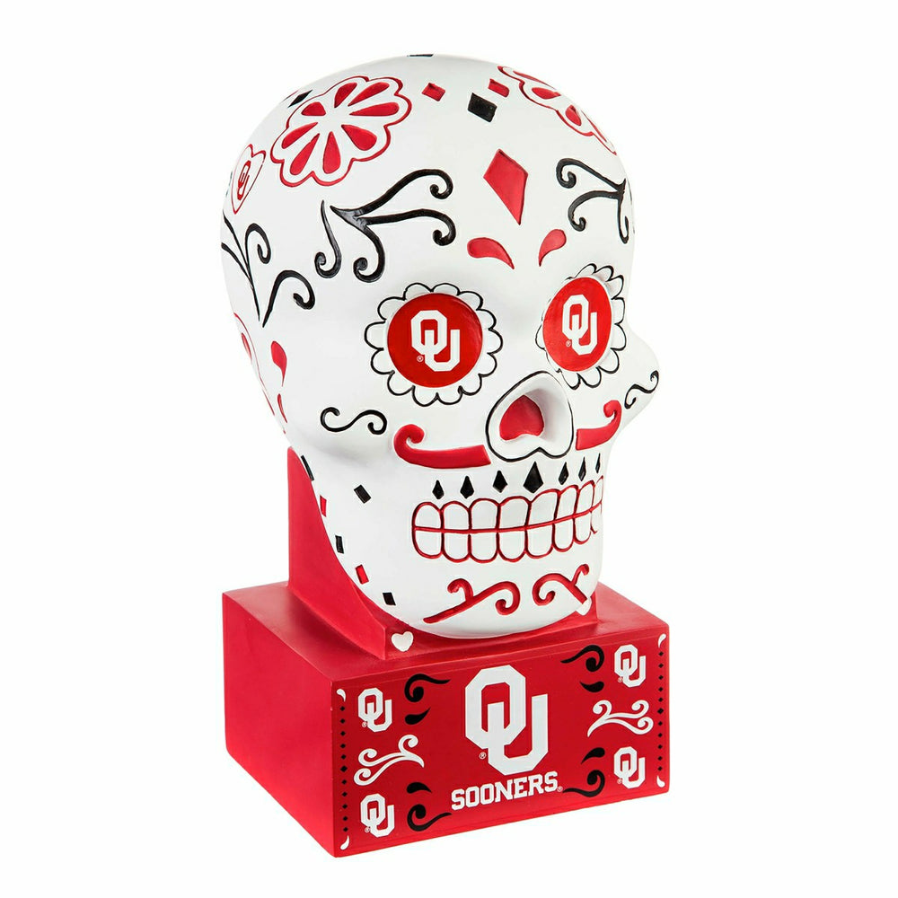 University of Oklahoma, Sugar Skull Statue - Collegiate Home