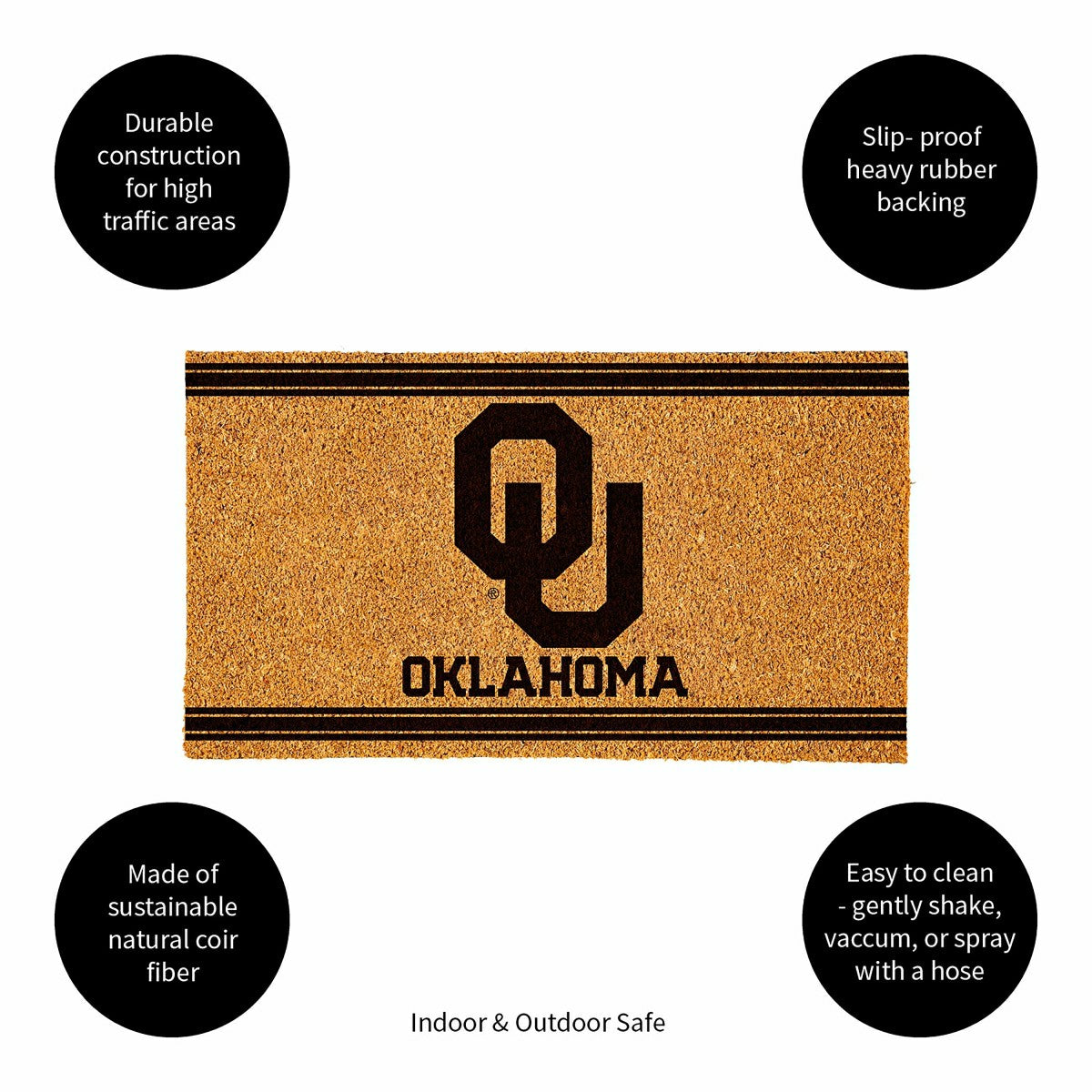 University of Oklahoma, Coir Mat 1C - Collegiate