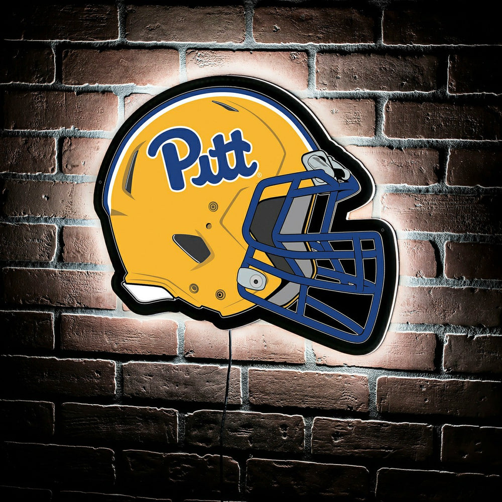 LED Wall Decor, Helmet, University of Pittsburgh - Collegiate Home