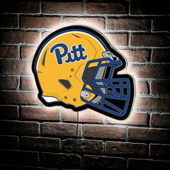 LED Wall Decor, Helmet, University of Pittsburgh - Collegiate Home