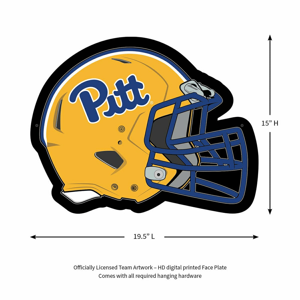 LED Wall Decor, Helmet, University of Pittsburgh - Collegiate Home