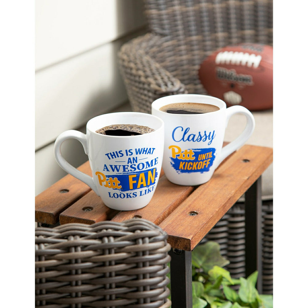 University of Pittsburgh, Ceramic Cup O'Java 17oz - Collegiate Home