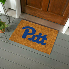 Coir Mat, 16"x28", University of Pittsburgh - Collegiate