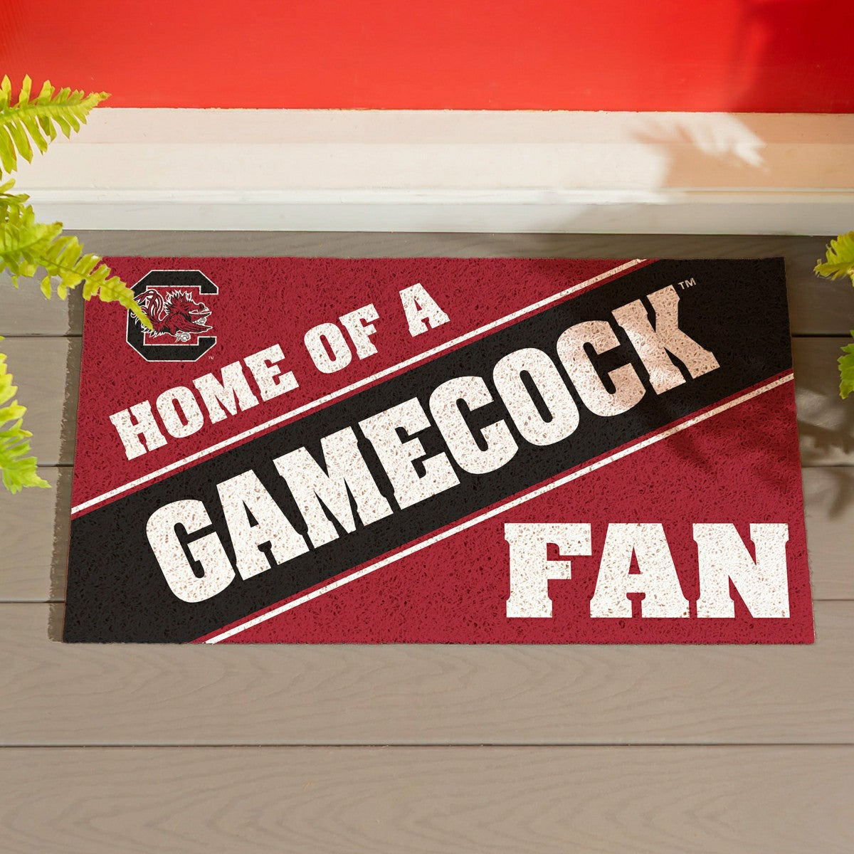 University of South Carolina, PVC Mat COLOR, Home of a Fan - Collegiate