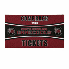 28" x 16" PVC Trapper Mat, Come Back with Tickets, University of South - Collegiate