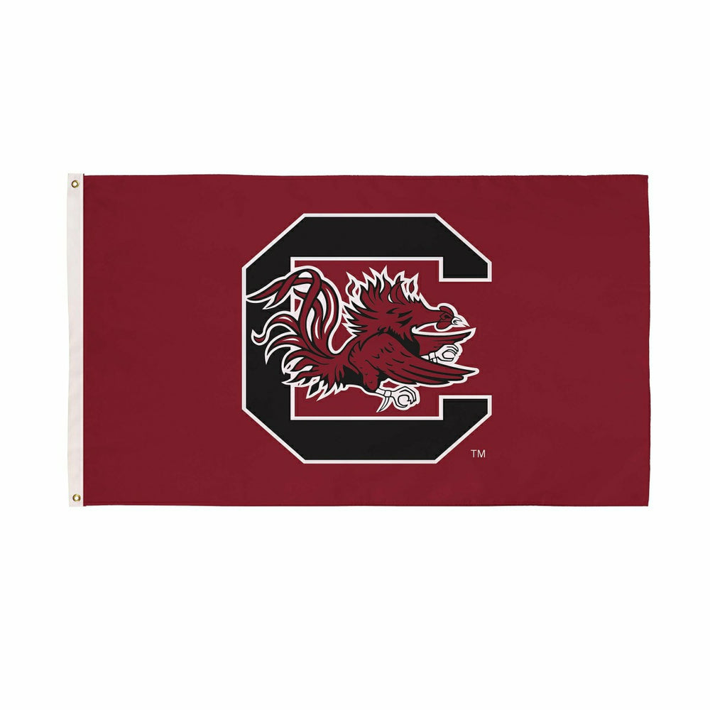 University of South Carolina Single Sided Estate Flag with 2 Grommets, - Collegiate Home