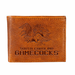 University of South Carolina, Embossed 100% Genuine Tumbled Leather Pa - Collegiate Home