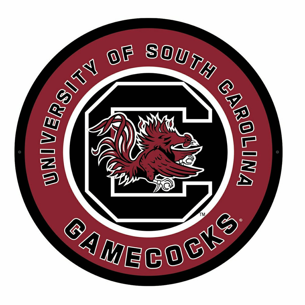 LED Wall Decor, Round, University of South Carolina - Collegiate Home