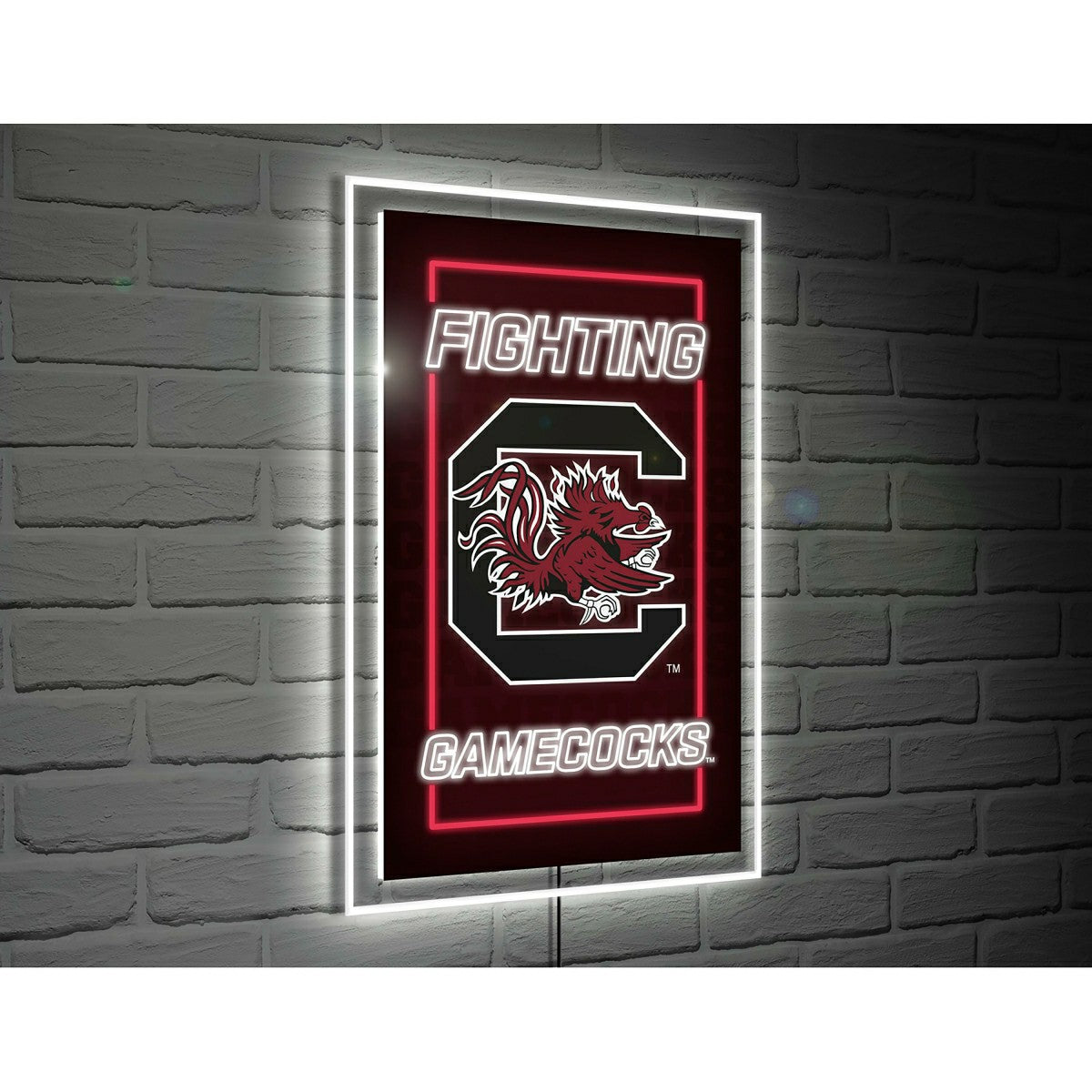 University of South Carolina College Rectangle Neolite LED Decor - Collegiate Home