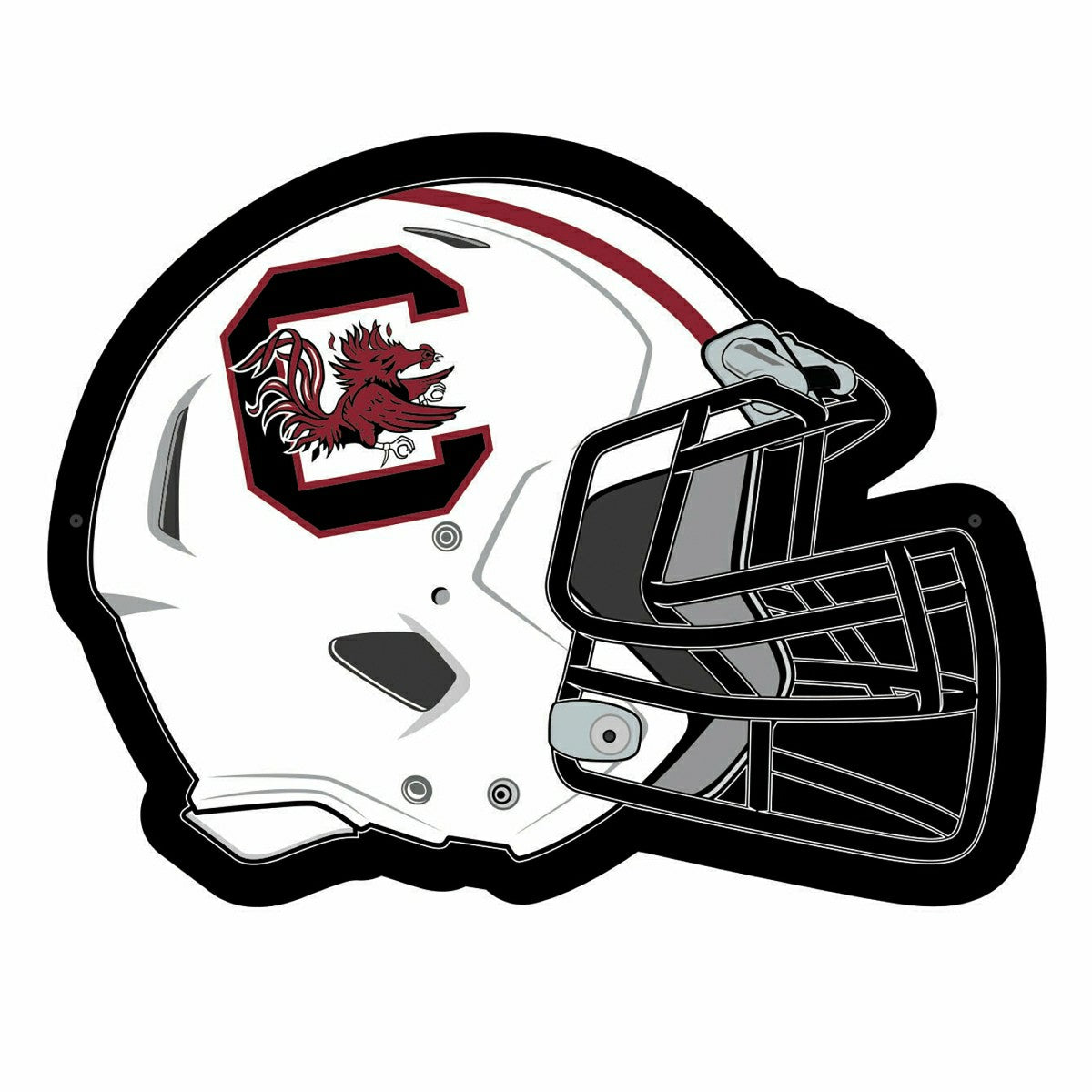 LED Wall Decor, Helmet, University of South Carolina - Collegiate Home