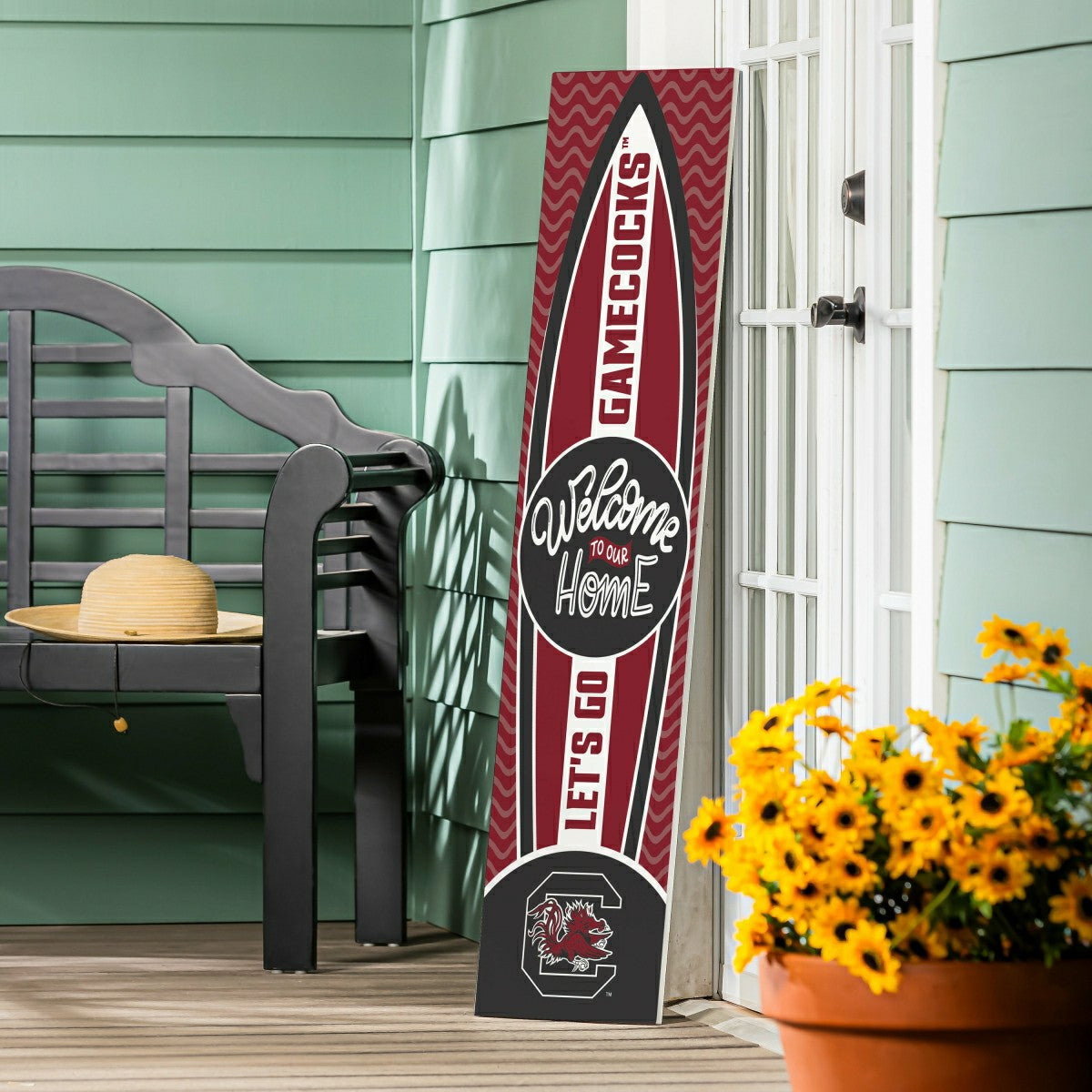 University of South Carolina Summer Seasonal Surfboard ECM Exclusive 4 - Collegiate Home