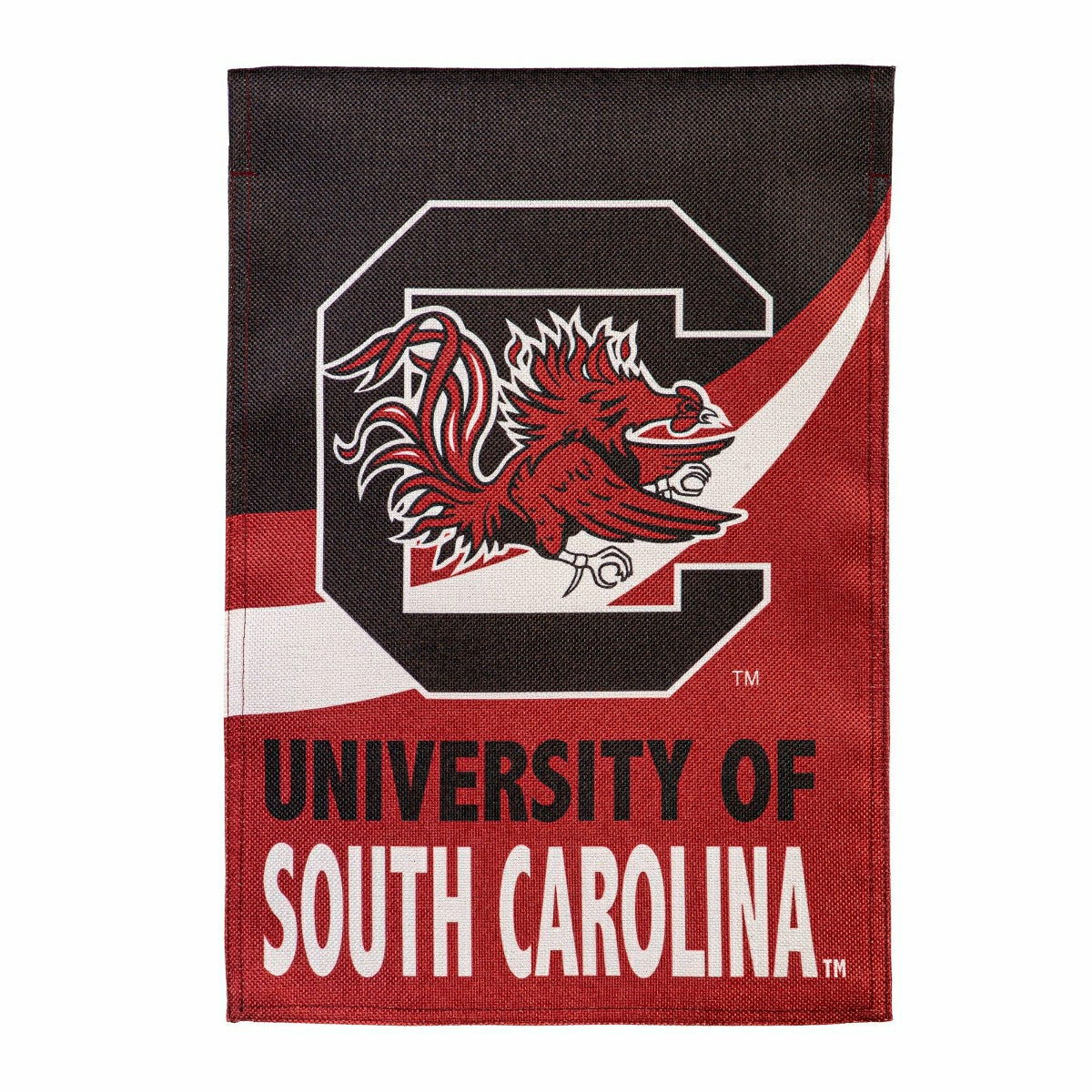 University of South Carolina Burlap Flag GDN Size - Collegiate Home