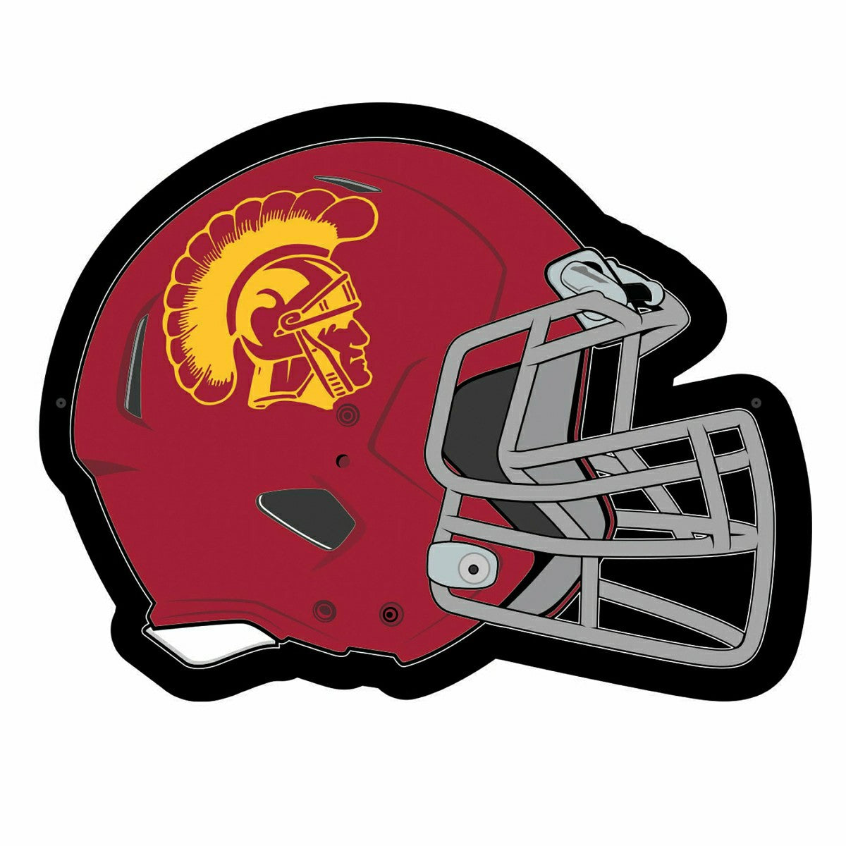 LED Wall Decor, Helmet, University of Southern California - Collegiate Home
