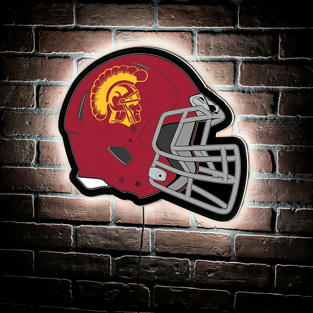 LED Wall Decor, Helmet, University of Southern California - Collegiate Home