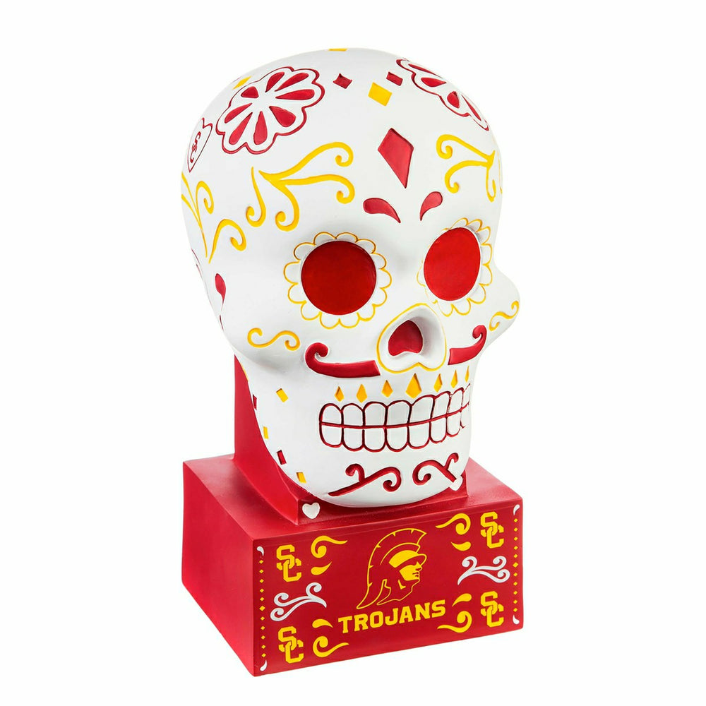 University of Southern California Sugar Skull Statue - Collegiate Home