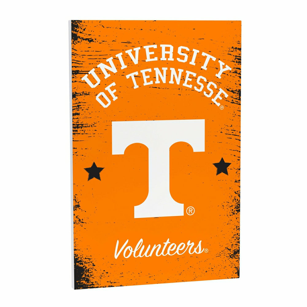 University of Tennessee Wood Wall Sign, 16x24 - Collegiate Home