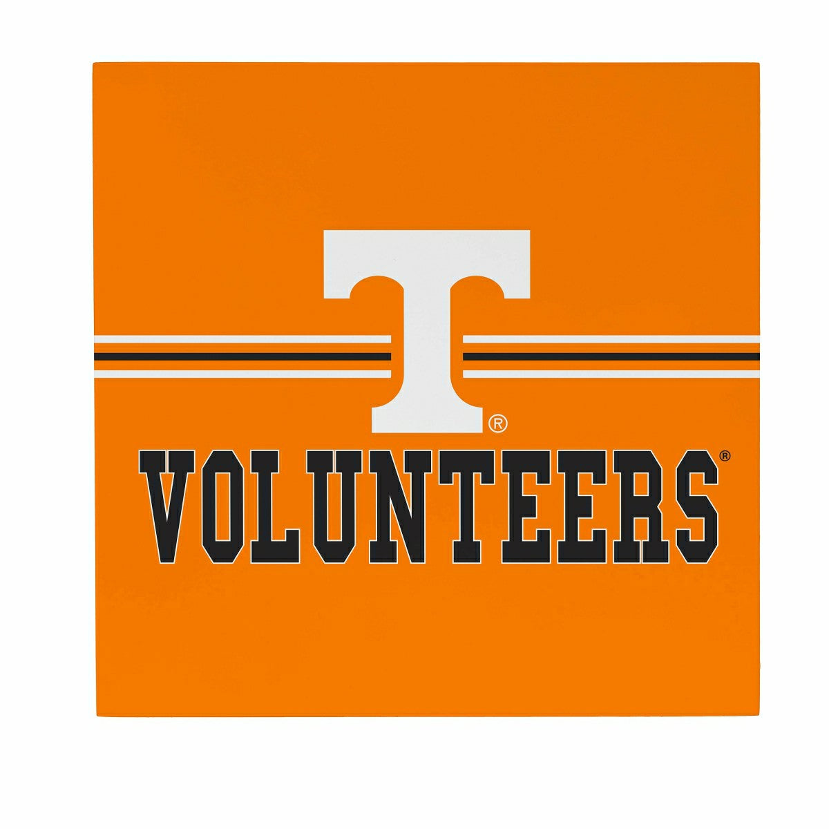 University of Tennessee Wood Wall Sign, 12x12 - Collegiate Home