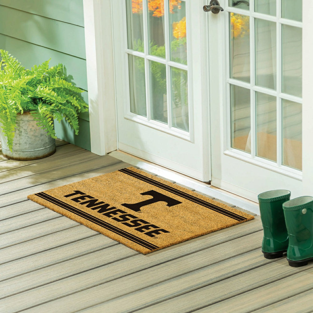 University of Tennessee Large One Color Coir Mat, 36"x24" - Collegiate