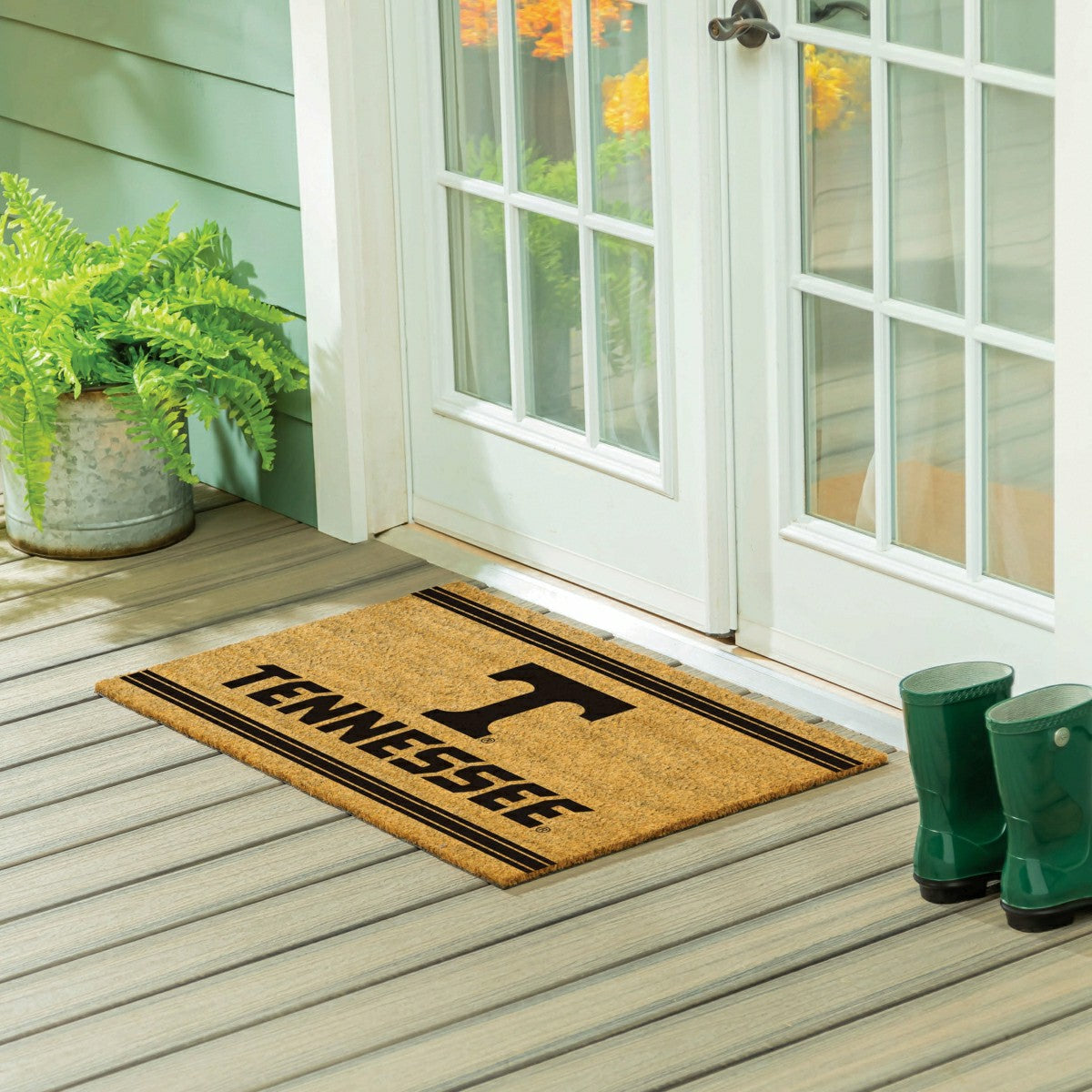 University of Tennessee Large One Color Coir Mat, 36"x24" - Collegiate