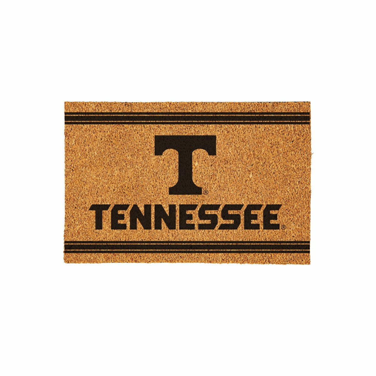 University of Tennessee Large One Color Coir Mat, 36"x24" - Collegiate