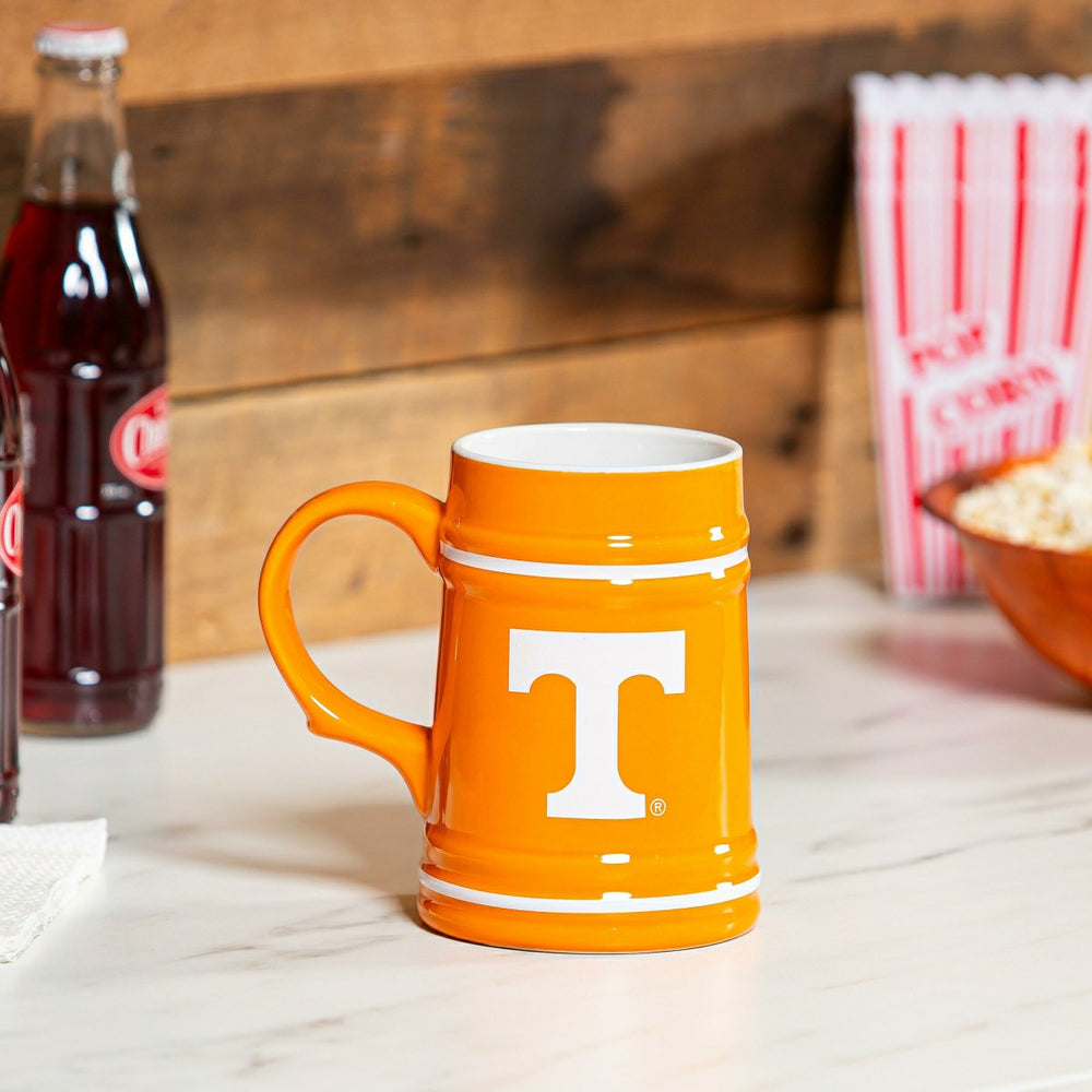 University of Tennessee Ceramic Stein Cup, 24oz - Collegiate Home