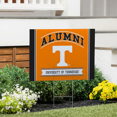 University of Tennessee Coroplast Yard Sign Alumni - Collegiate Home