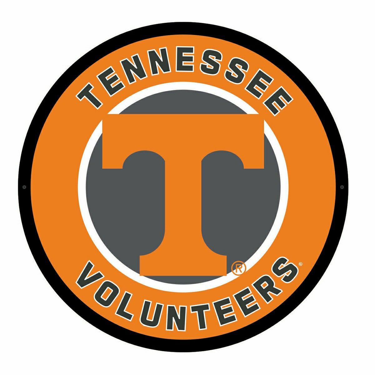 LED Wall Decor, Round, University of Tennessee - Collegiate Home