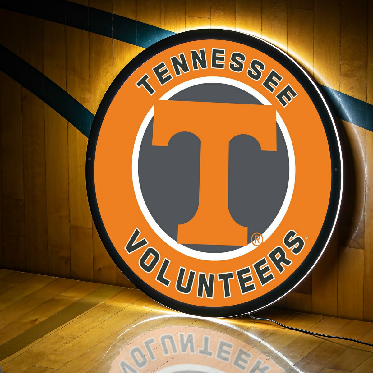 LED Wall Decor, Round, University of Tennessee - Collegiate Home