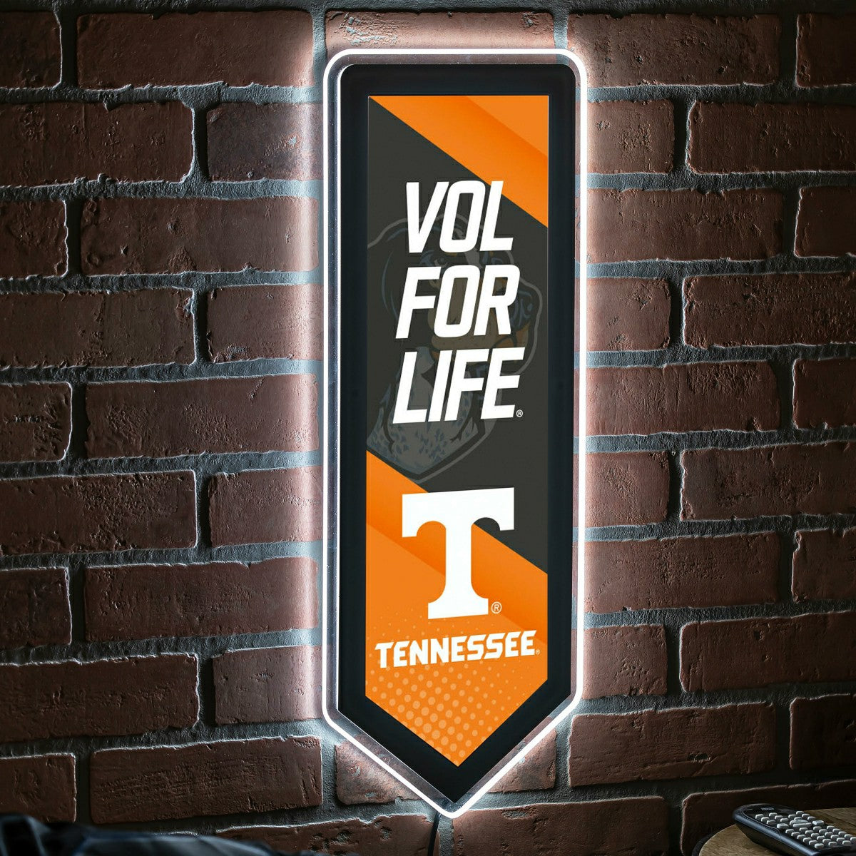 LED Wall Decor, Pennant, University of Tennessee - Collegiate Home
