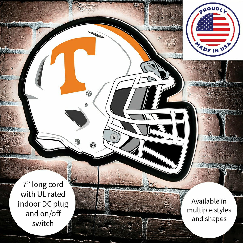 LED Wall Decor, Helmet, University of Tennessee - Collegiate Home