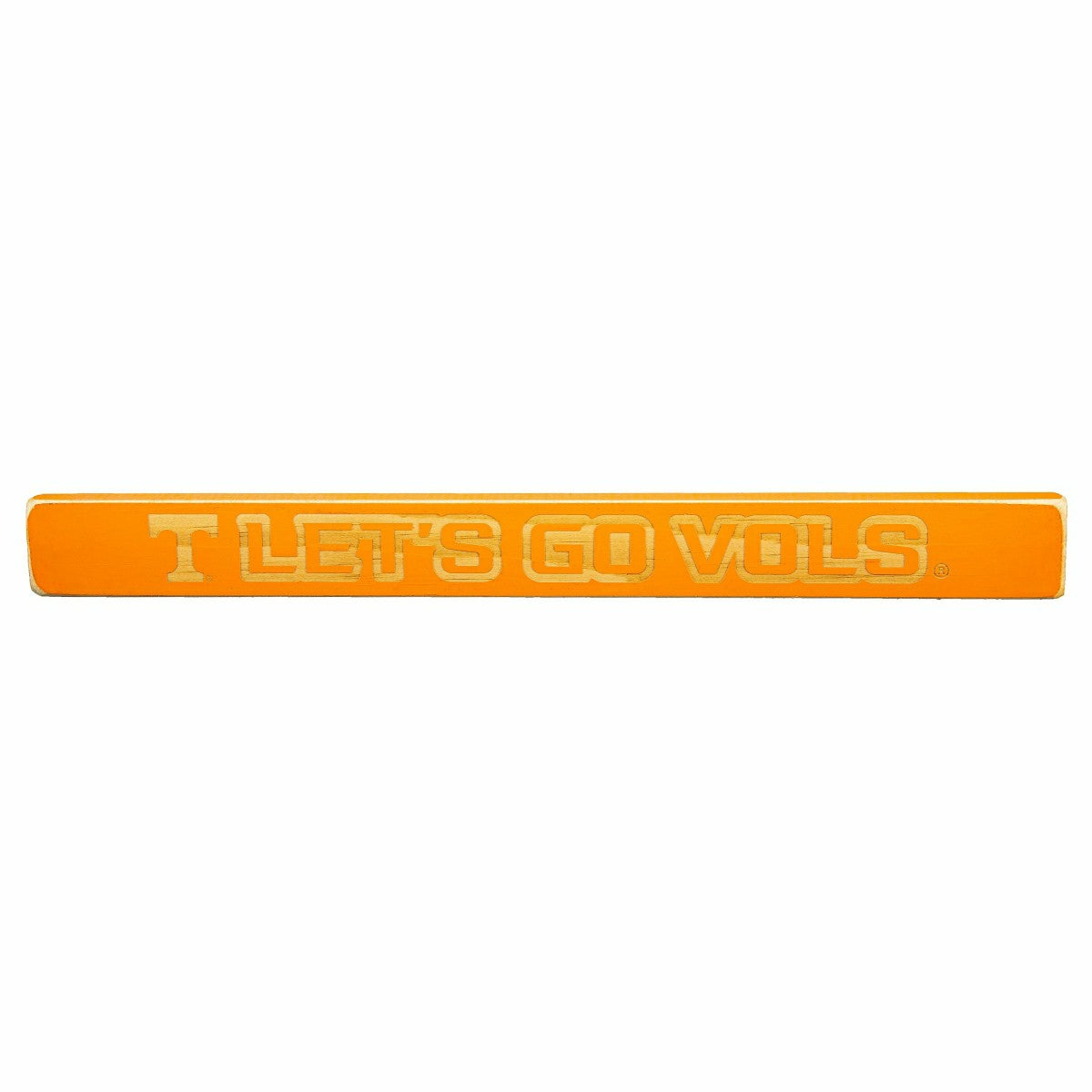 University of Tennessee Engraved Wood Sign, 1.5" x 18" - Collegiate Home