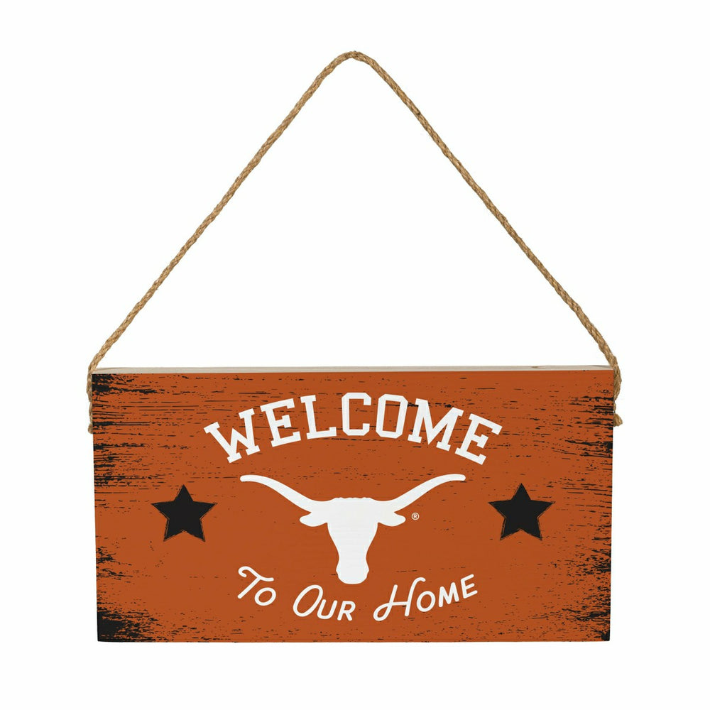 University of Texas Wood Wall Sign, 6x11 - Collegiate Home