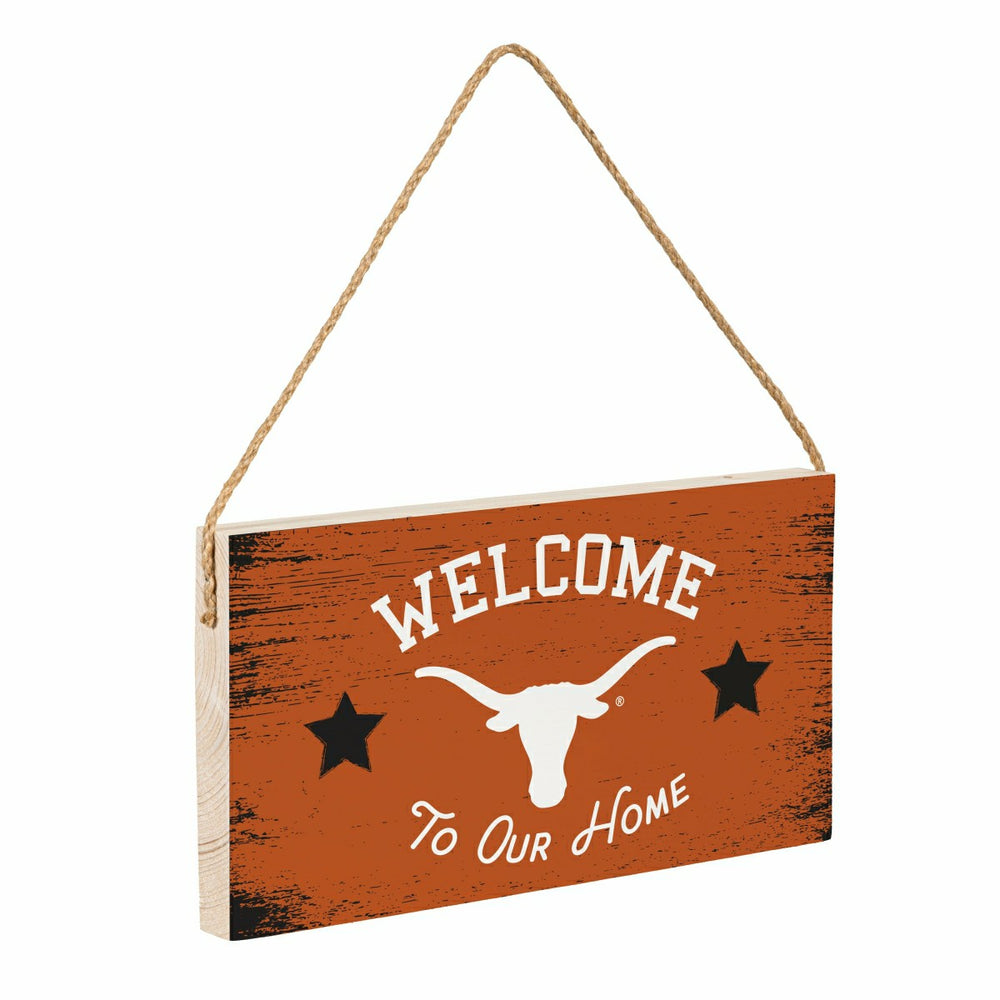 University of Texas Wood Wall Sign, 6x11 - Collegiate Home