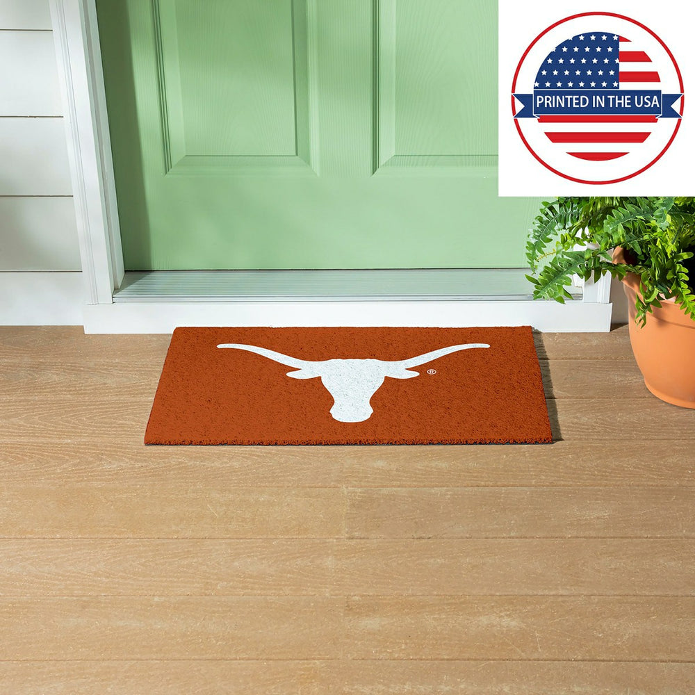 Full Color PVC Mat, 16" x 28", University of Texas - Collegiate