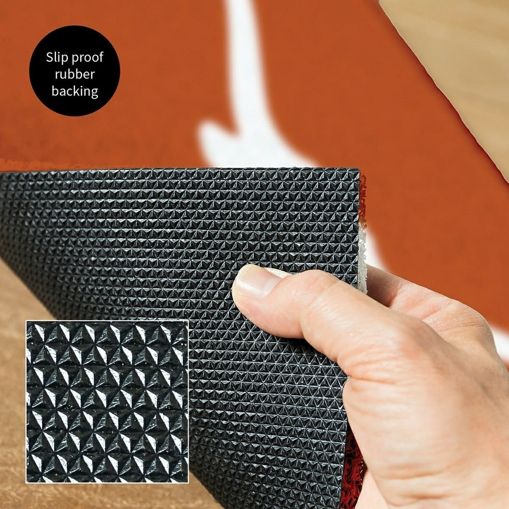 Full Color PVC Mat, 16" x 28", University of Texas - Collegiate